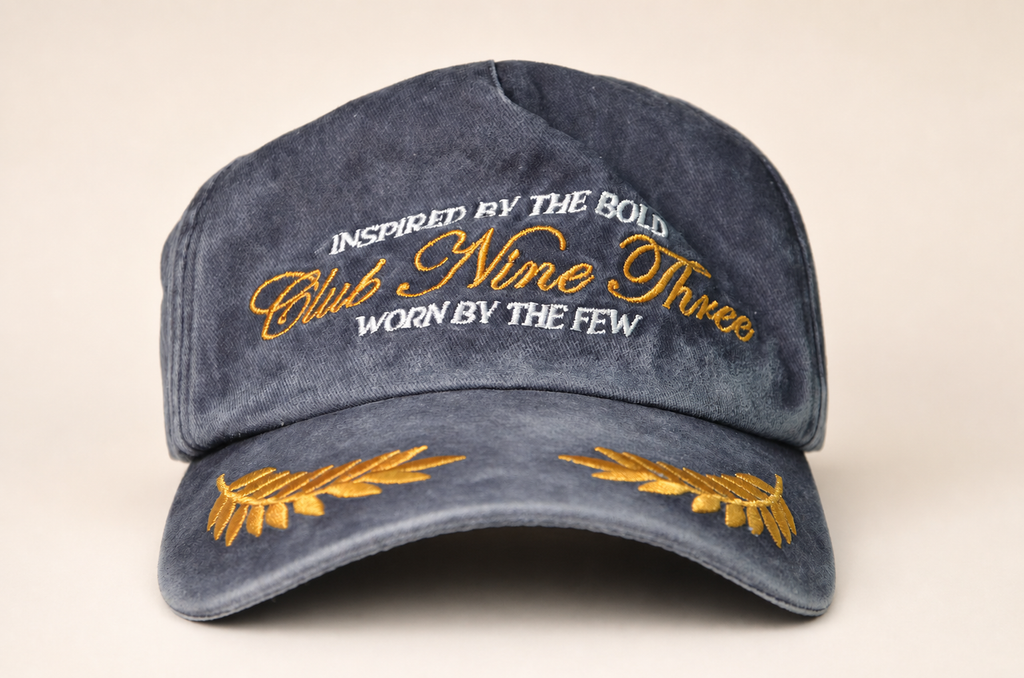Bold Denim Cap