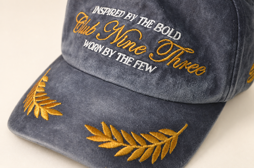 Bold Denim Cap