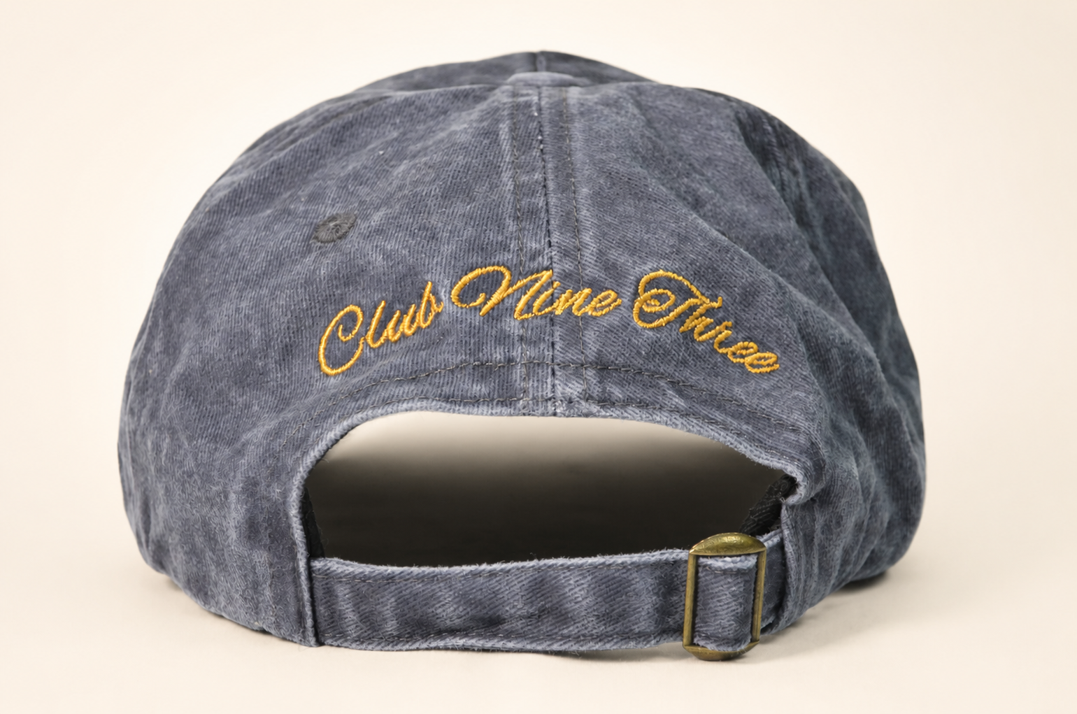 Bold Denim Cap