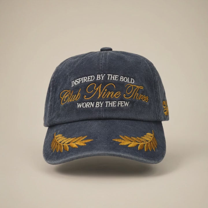Bold Denim Cap